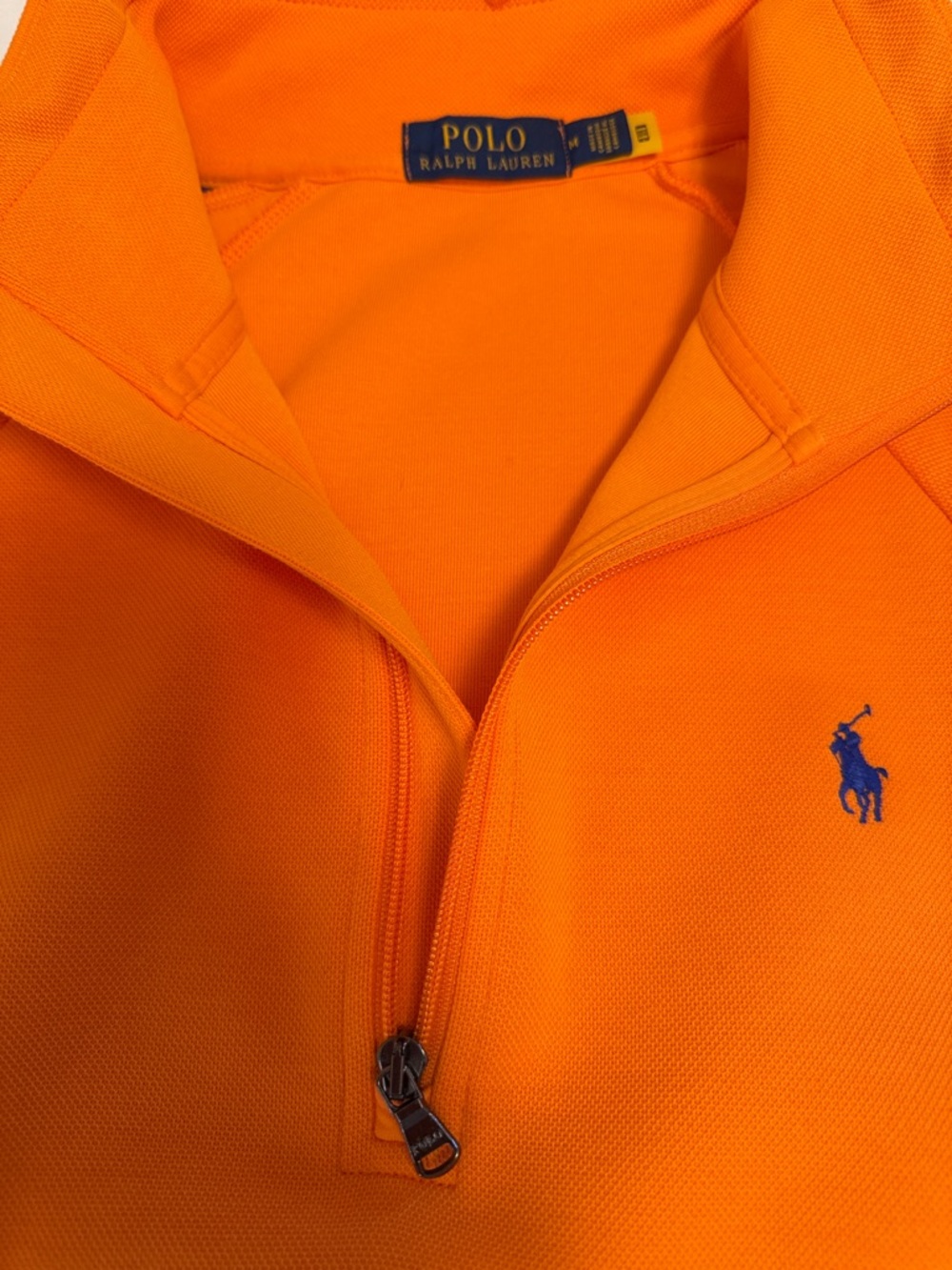 Polo by Ralph Lauren Orange and Brown Colorblock Jogger Set - Picture 3 of 11